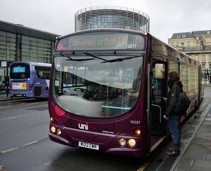 First West of England Volvo B7LA Wright 10037 Unibus